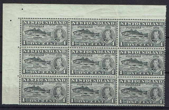 Image of Canada-Newfoundland SG 257e/257eb UMM British Commonwealth Stamp